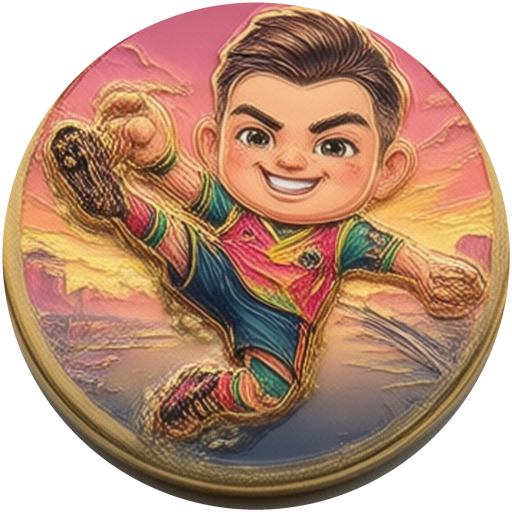 Weekly Cup 2026-W33 champion badge — won by Mason5 in Toy Soccer Cup, the free table football game