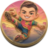 Weekly Cup 2026-W33 champion badge — won by Mason5 in Toy Soccer Cup