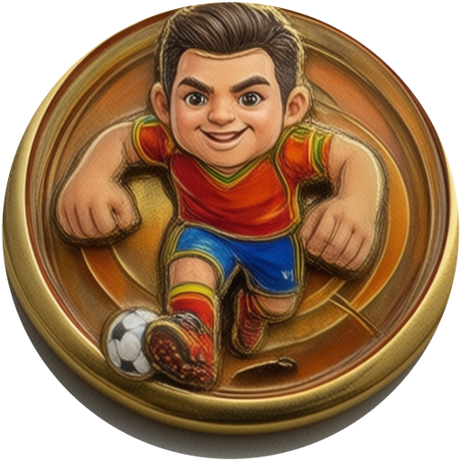 Weekly Cup 2026-W36 champion badge — won by Lucas8 in Toy Soccer Cup, the free table football game