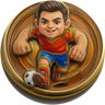 Weekly Cup 2026-W36 champion badge — won by Lucas8 in Toy Soccer Cup