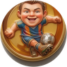 Weekly Cup 2026-W37 champion badge — won by PanteraRojo in Toy Soccer Cup