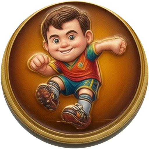 Weekly Cup 2026-W39 champion badge — won by Chocolate23 in Toy Soccer Cup, the free table football game