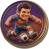 Weekly Cup 2026-W40 champion badge — won by GaelMaster in Toy Soccer Cup
