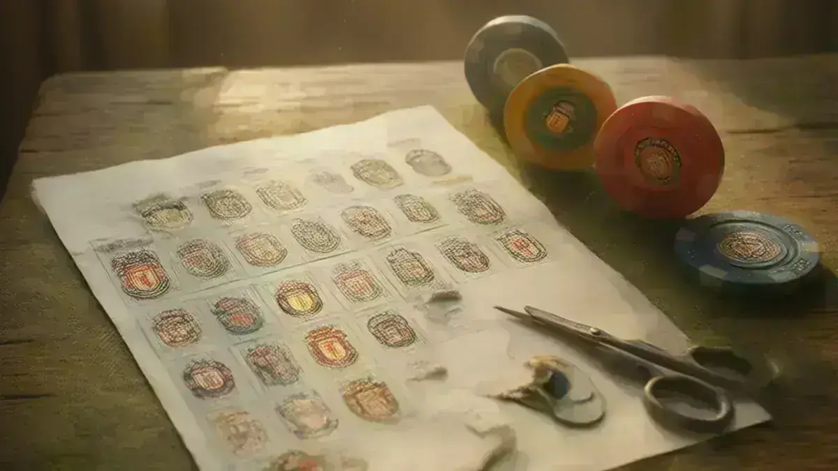 Escudos para futebol de botão: como fazer, imprimir e colar sem estragar o time
