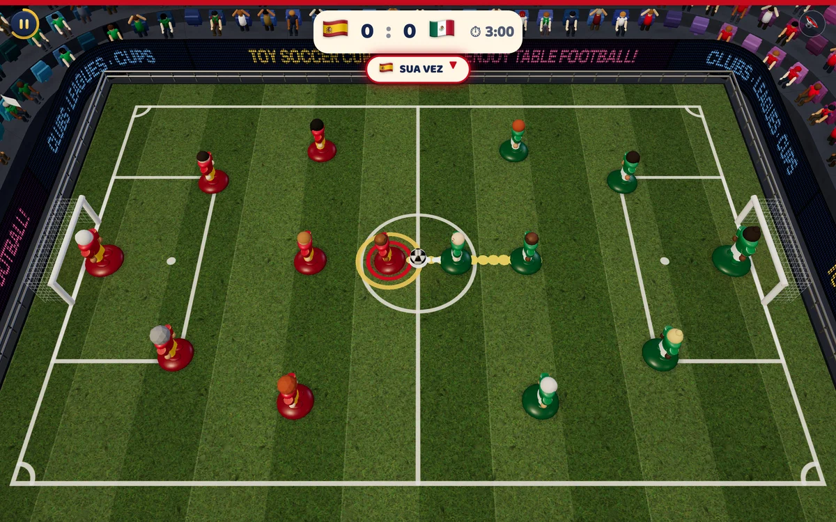 Soccer Caps vs Toy Soccer Cup: qual jogo de futebol de peteleco escolher?