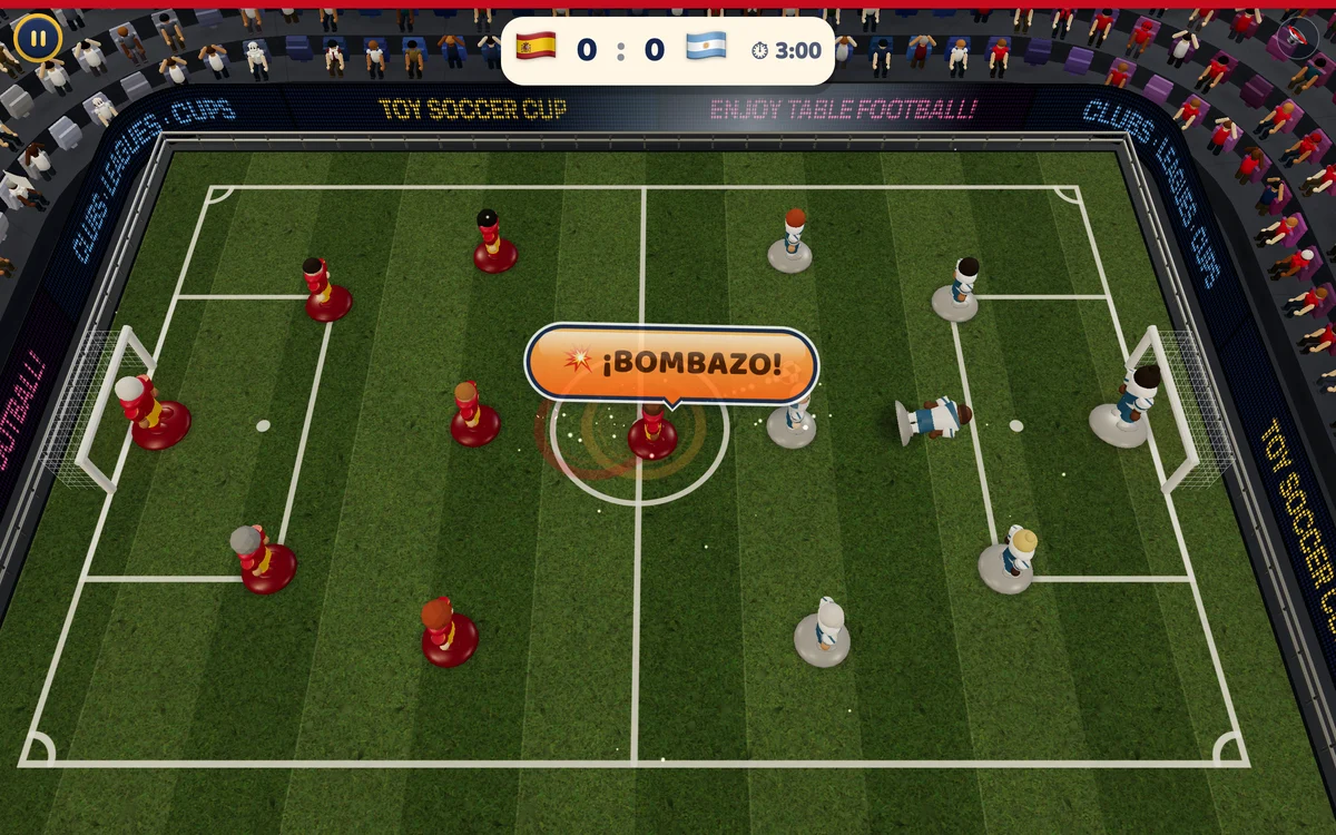 Finger Soccer vs Toy Soccer Cup: el fútbol de dedo, en grande