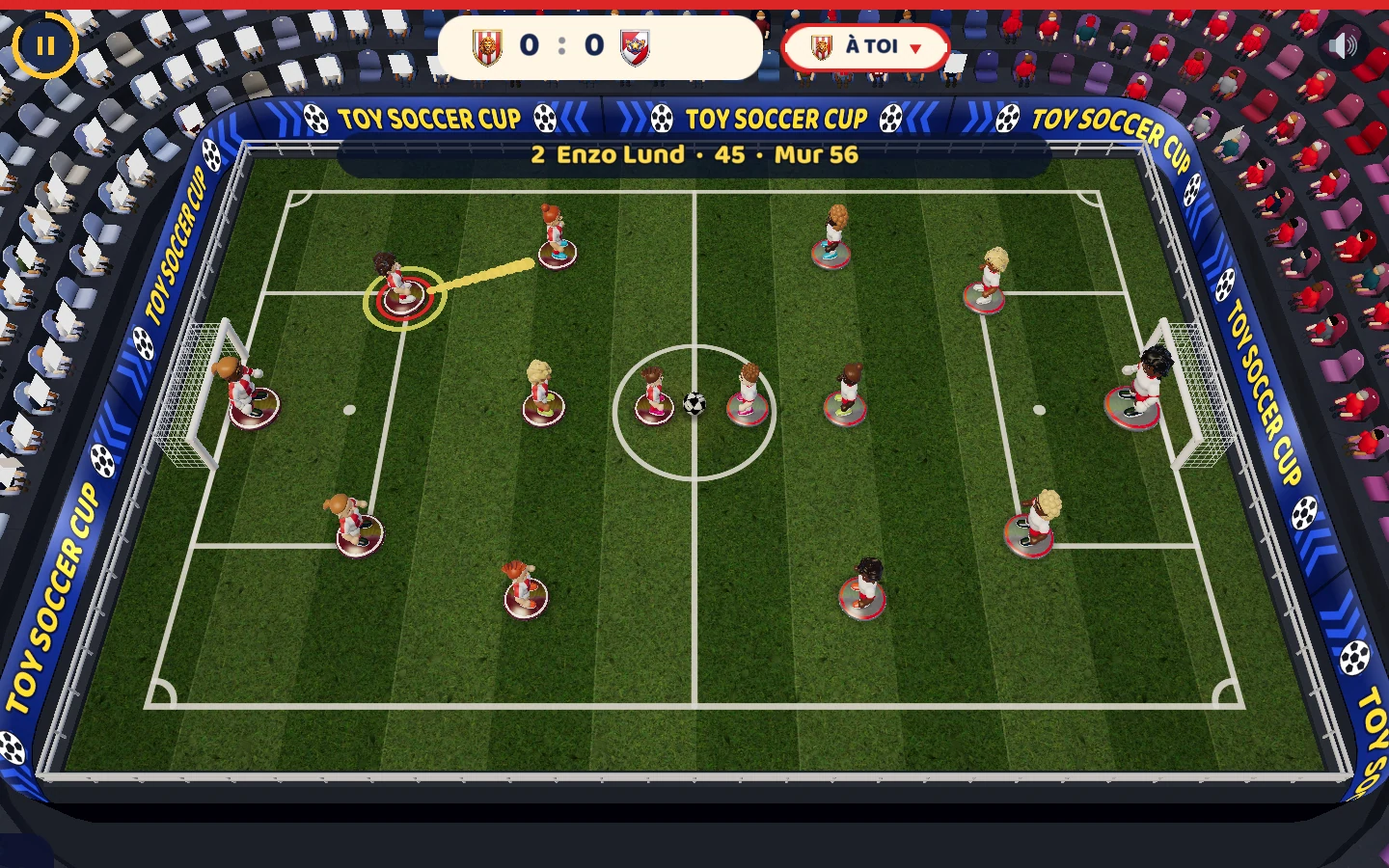 Capture du jeu actuel — Chaque geste t’appartient