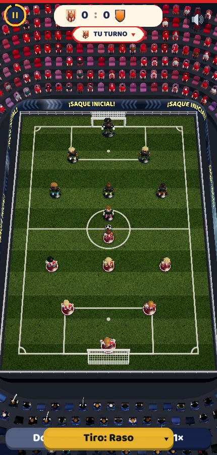 Captura del juego actual — Lleva tu Club en el bolsillo