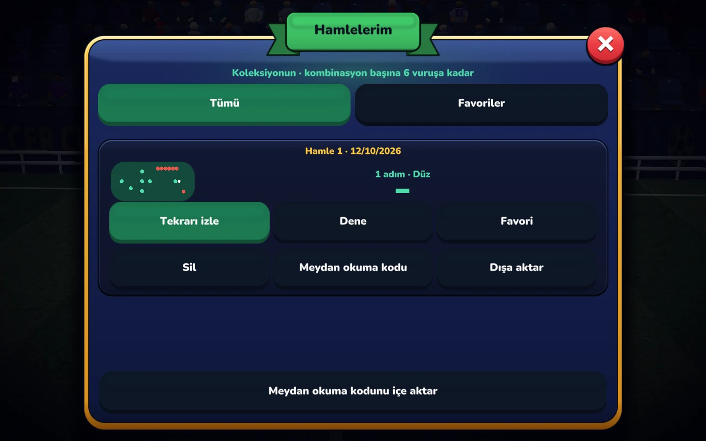 Güncel oyunun ekran görüntüsü — Pozisyonlarım: tekrar edilmeye değer