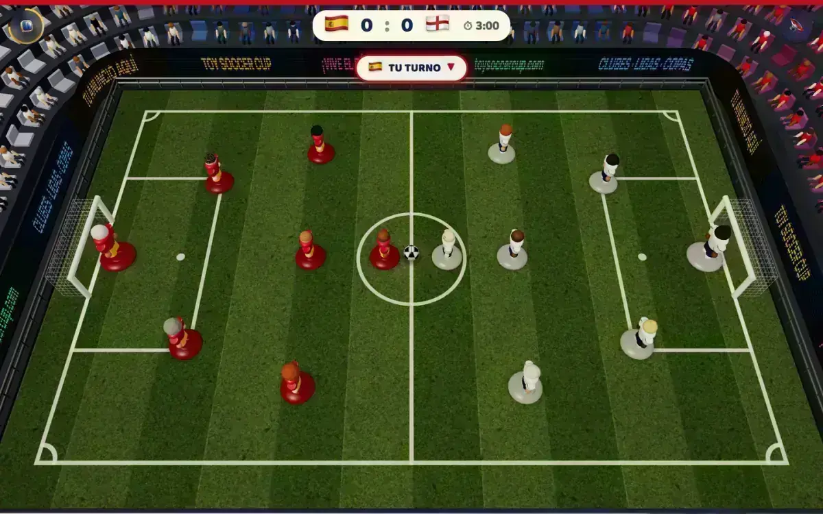 A Toy Soccer Cup match